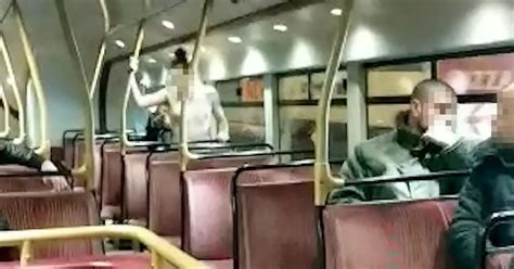 Big tit amateur fucked on the bus .